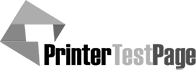 printer test page logo